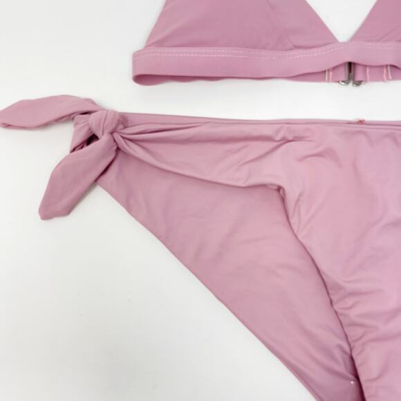 New Dippin Daisys Orchid XS Bralette Bikini Top Medium Side Tie Bikini Bottom - Picture 10 of 13